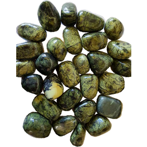 Asterite Serpentine tumbled stones 1 lb - Wiccan Place
