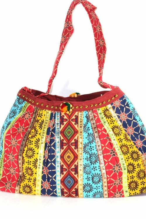 Festival Fireworks Mini Jhola Duffle Bag