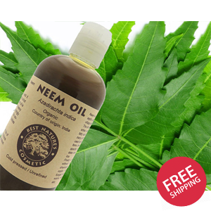 100% Pure Organic Virgin Neem Oil (undiluted, unrefined)