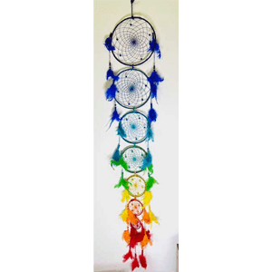 7 Chakra dreamcatcher 55"