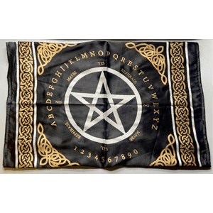 Pentagram Pendulum/ Ouija altar cloth 24"x24"