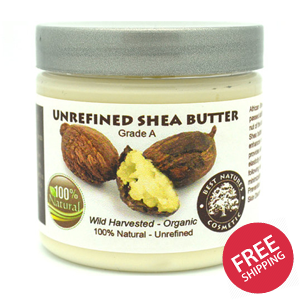 Organic Unrefined Pure shea butter beige