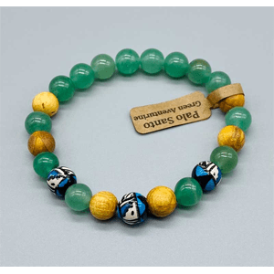 Palo Santo Green Aventurine Bracelet 8mm - Bracelets &