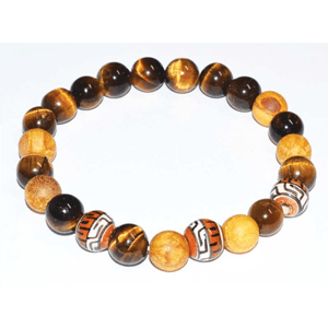 Palo Santo Tiger Eye Bracelet 8mm