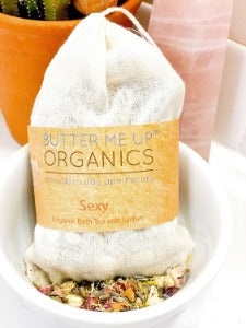 Sexy Organic Bath Tea or Sachet - Bath Soaks & Salts