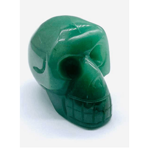 Green Aventurine Skull ~2"