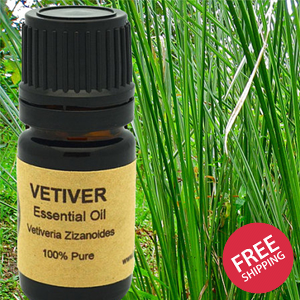 Vetiver Essential Oil 5ml, 10ml or 15 ml.