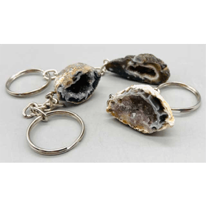 Geode Keychain