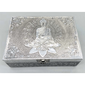 Metal Medicine Buddha Tarot Box 5" x 7"