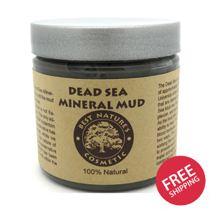 Dead Sea Mineral Mud removes toxins and impurities