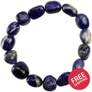 Sodalite gemstone bracelet