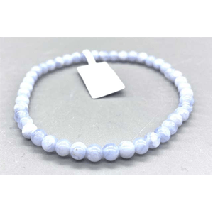 Blue Lace Agate bracelet 4mm