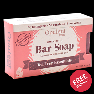 Opulent Blends Tea Tree Bar Soap