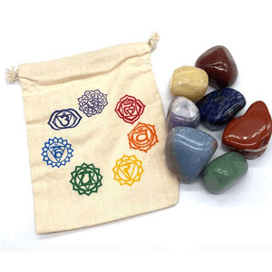 7 Chakra tumbled stones (set 0f 7)