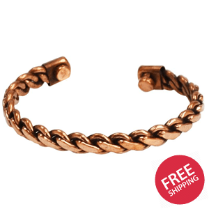 Copper Magnetic bracelet heavy