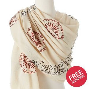 OMSutra Surya Prayer Shawl