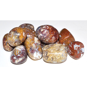 Plum Jasper tumbled stones 1 lb