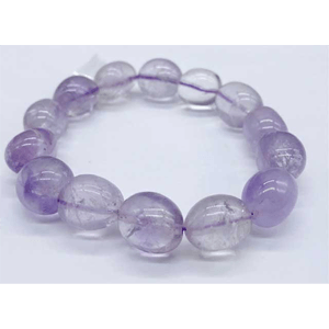 Amethyst nugget bracelet