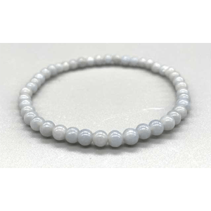 Angelite stretch bracelet 4mm