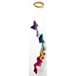 Butterfly wind chime 24"