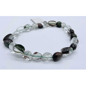 Phantom Quartz nugget bracelet