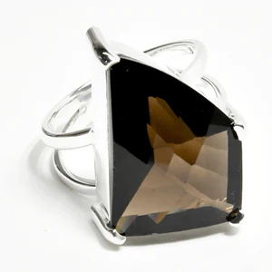 Smokey Quartz Ring size 7