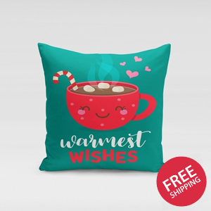 Warmest Wishes Pillow Cover