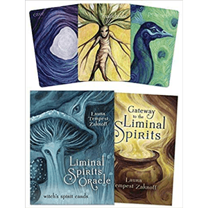 Liminal Spirits oracle,Witch's Spirit Cards by Laura Tempes Zakroff