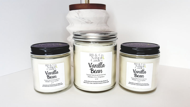 Vanilla Bean | Natural Soy Candle or Wax Melt | Hand-Poured and Hand-crafted