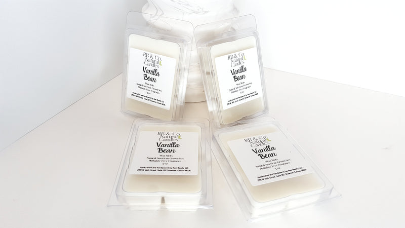 Vanilla Bean | Natural Soy Candle or Wax Melt | Hand-Poured and Hand-crafted