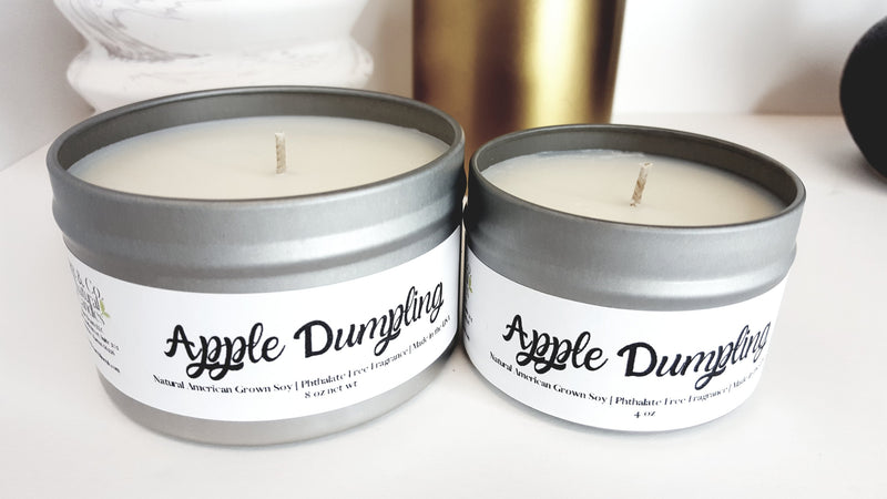 Apple Dumpling | Natural Soy Candle or Wax Melt| Hand-Poured and Hand-crafted