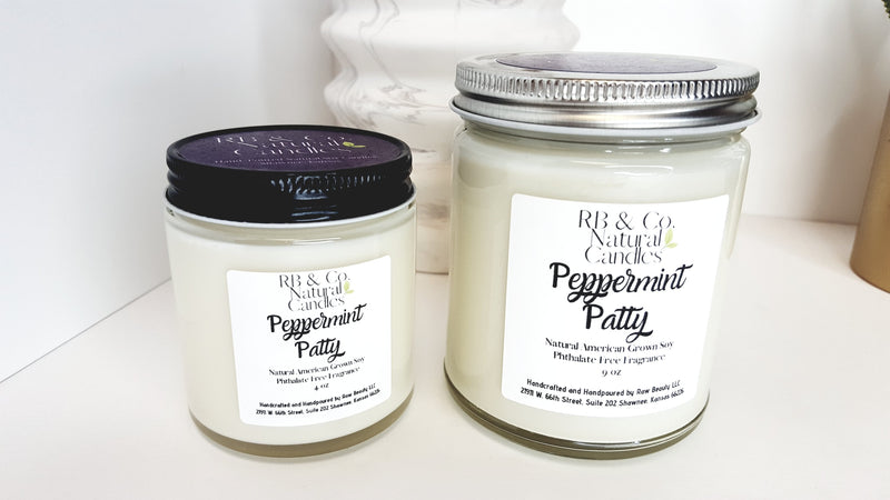 Peppermint Patty | Natural Soy Candle or Wax Melt | Hand-Poured and Hand-crafted