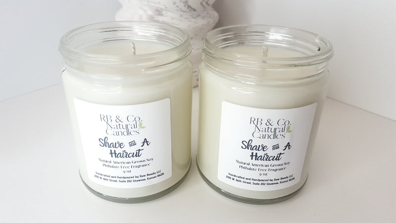 Shave and a Haircut | Natural Soy Candle or Wax Melt | Hand-Poured and