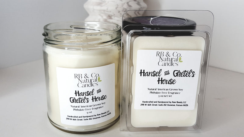 Hansel & Gretel's House Natural Soy Candle or Wax Melt | Hand-Poured and