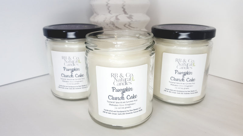 Pumpkin Crunch Cake Scented Natural Soy Candle or Wax Melt