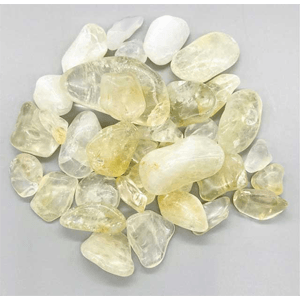 Citrine, Opalized tumbled stones 1 lb