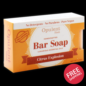 Opulent Blends Citrus Bar Soap