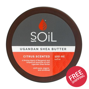 Organic Shea Butter - Citrus Scented 100ml