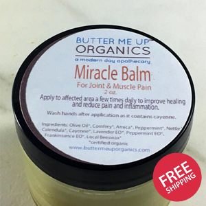 Organic Herbal pain balm for muscle and joint pain