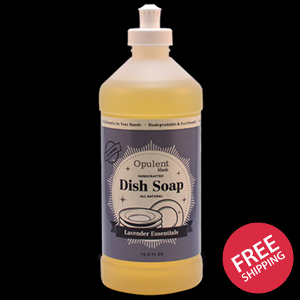 Opulent Blends Lavender Dish Soap