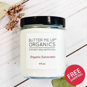 Natural organic sunscreen