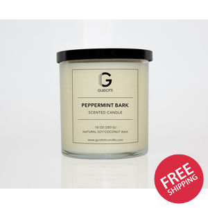 Peppermint Bark Scented Soy Candle
