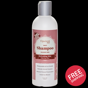 Opulent Blends Refreshing Mint with Tea Tree Hair Shampoo