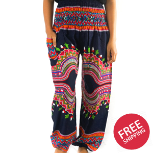 Tribal Women Boho & Hippie Harem Pants