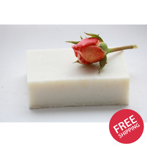 Rose Cardamom Soap Bar, No coconut oil, No Palm oil