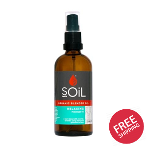 Organic Relaxing Massage Blended Oil