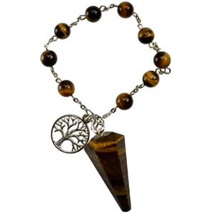 Tiger's Eye pendulum bracelet