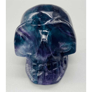 Fluorite Skull 2"