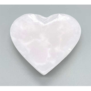 Pink Calcite Heart offering plate 4 - Offering & Ritual