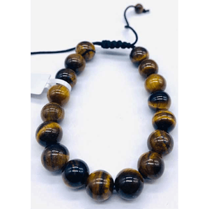 Tiger Eye, Yellow bracelet 10mm